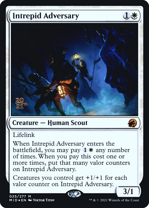 Intrepid Adversary (PRE-25S) - mythic - Foil