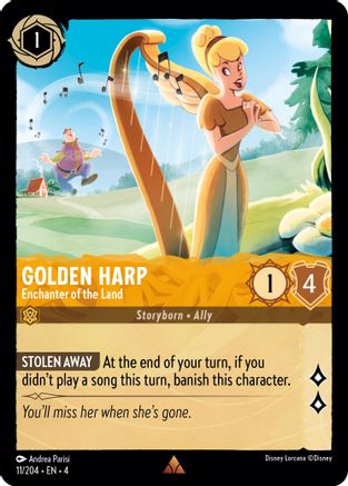 Golden Harp - Enchanter of the Land FRANÇAIS (11/204) - RU - Rare