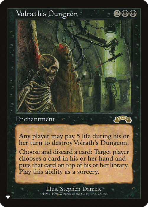 Volrath's Dungeon (LIST-EXO-78) - rare