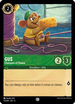 Gus - Champion of Cheese (73/204) - Common