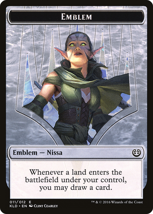 Nissa, Vital Force Emblem (KLD-011) - common