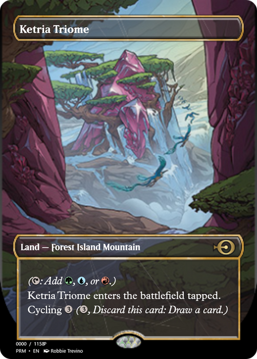 Ketria Triome (PRM-80951) - rare - Foil
