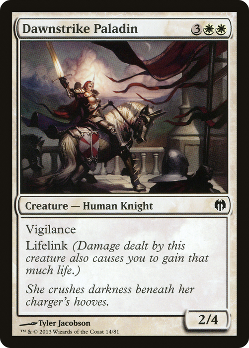 Dawnstrike Paladin (DDL-014) - common
