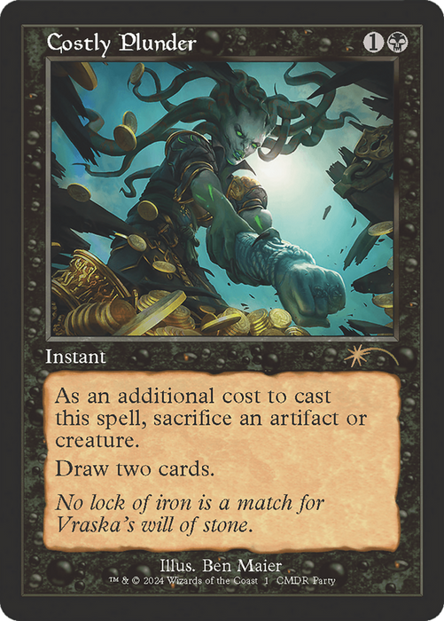 Costly Plunder (WPN-014) - rare - Foil