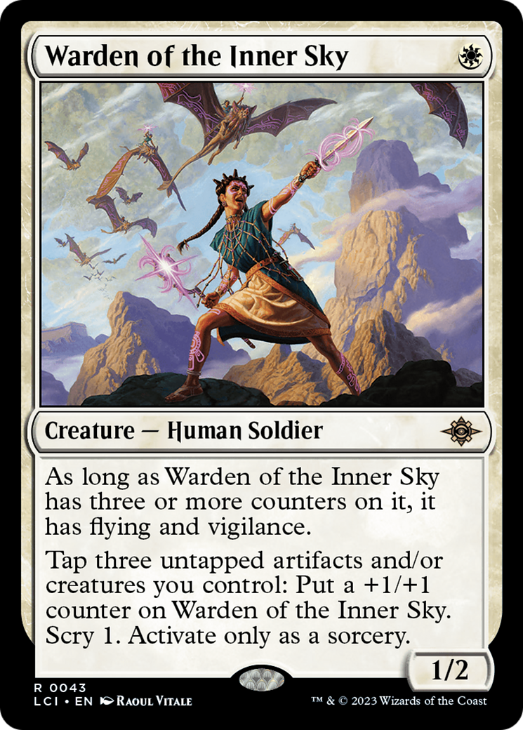Warden of the Inner Sky (LCI-043) - rare - Foil