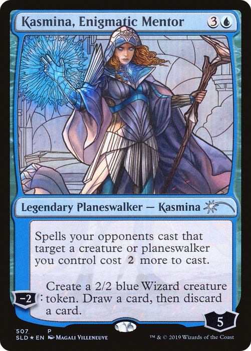 Kasmina, Enigmatic Mentor (SLD-507) - uncommon - Foil