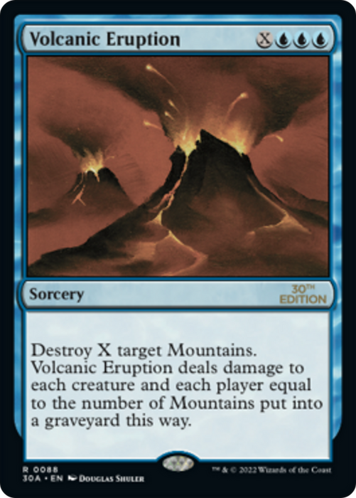 Volcanic Eruption (30A-088) - rare