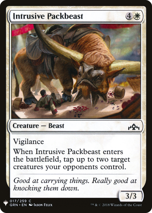 Intrusive Packbeast (LIST-GRN-17) - common