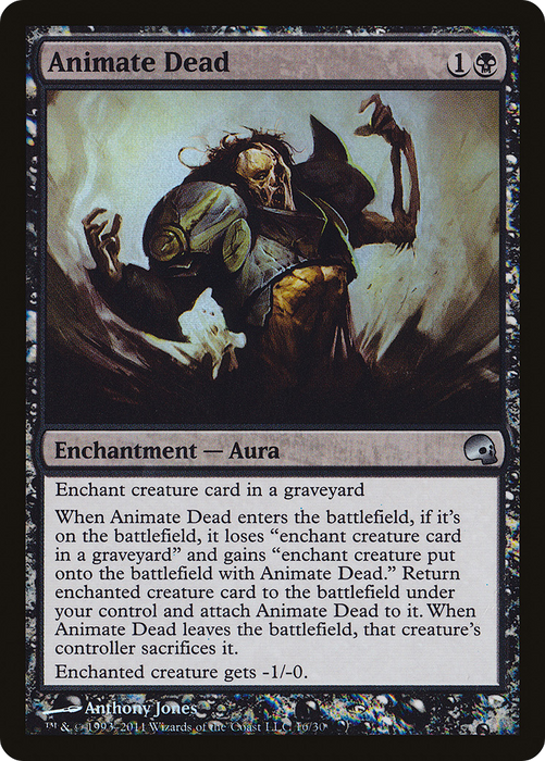 Animate Dead (GRV-016) - uncommon - Foil