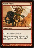 Mass Hysteria (LIST-MRD-99) - rare