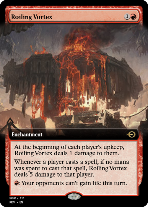 Roiling Vortex (PRM-83832) - rare - Foil