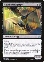 Mausoleum Harpy (RIX-078) - uncommon - Foil