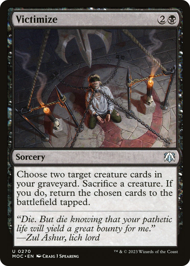 Victimize (MOC-270) - uncommon
