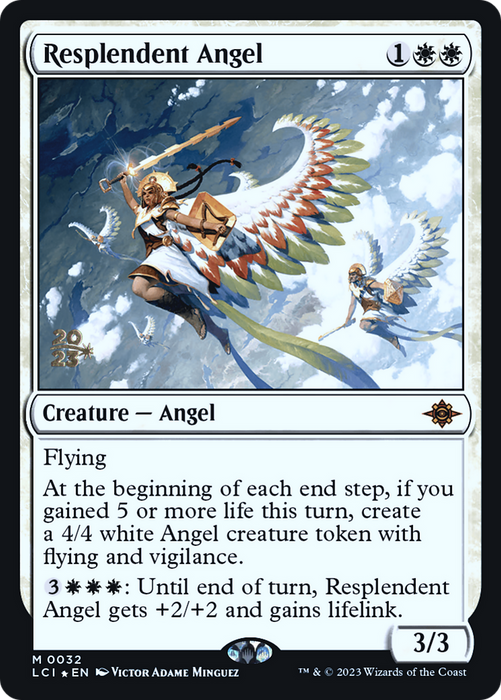 Resplendent Angel (PRE-32S) - mythic - Foil