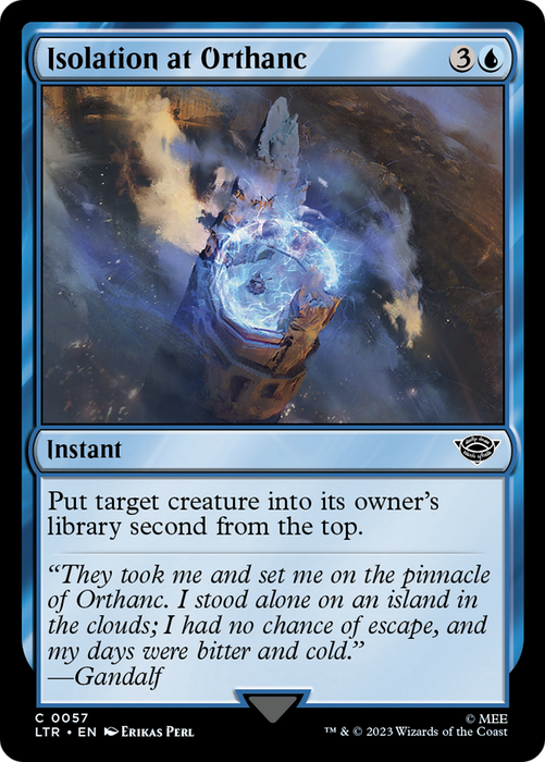Isolation at Orthanc (LTR-057) - common - Foil