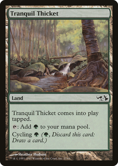 Tranquil Thicket (EVG-027) - common