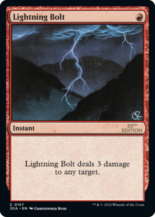 Lightning Bolt (30A-157) - common