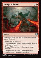 Savage Alliance (INR-169) - uncommon - Foil