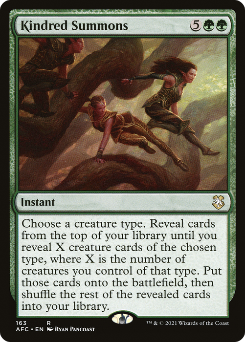 Kindred Summons (AFC-163) - rare