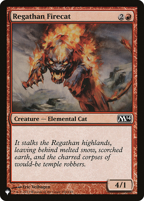 Regathan Firecat (LIST-M14-150) - common