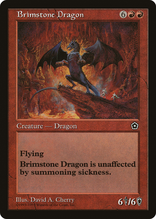 Brimstone Dragon (P02-092) - rare