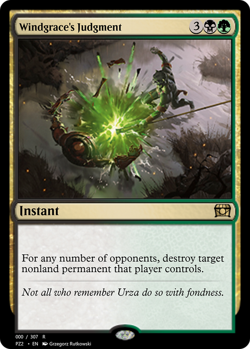 Windgrace's Judgment (PZ2-70669) - rare