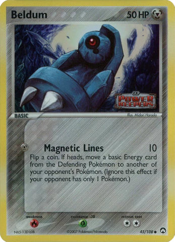 Beldum (045) - PK  - Common - Reverse Holofoil