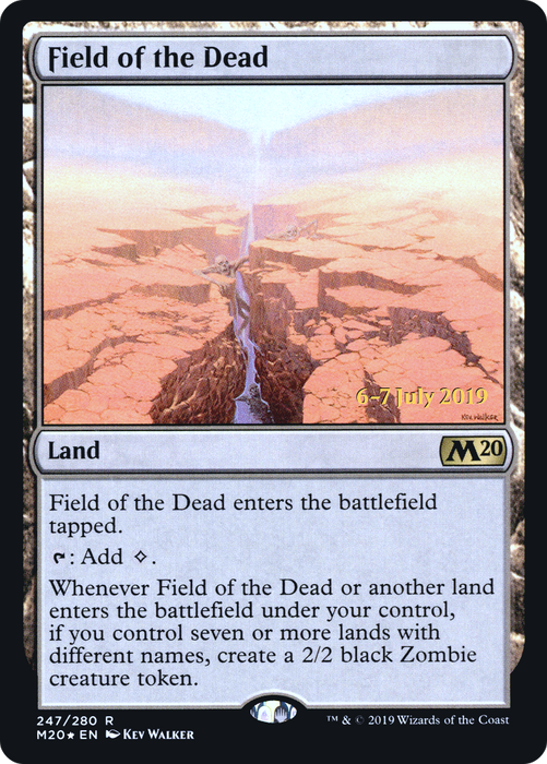 Field of the Dead (PRE-247S) - rare - Foil