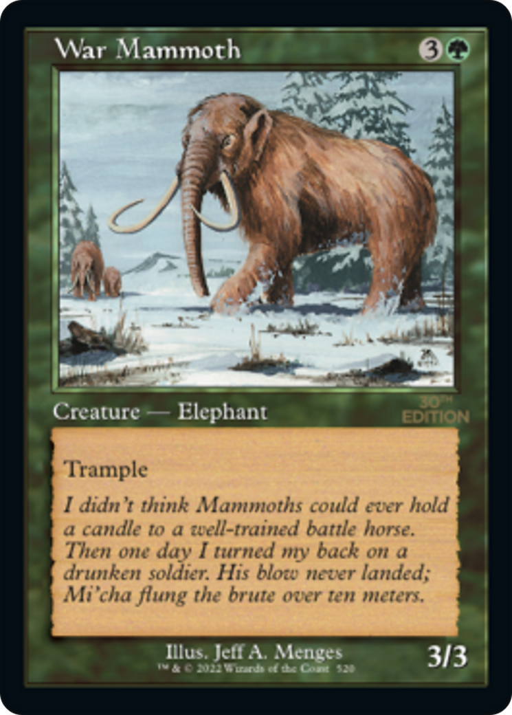 War Mammoth (30A-520) - common