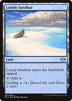 Lonely Sandbar (MH1-242) - uncommon - Foil