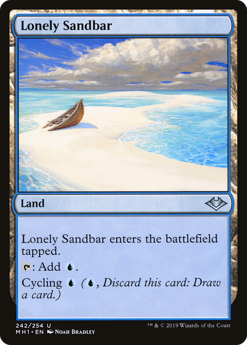 Lonely Sandbar (MH1-242) - uncommon