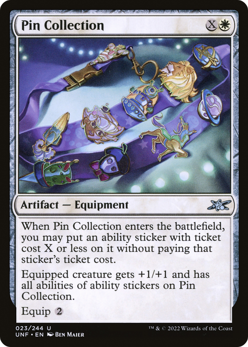 Pin Collection (UNF-023) - uncommon - Foil