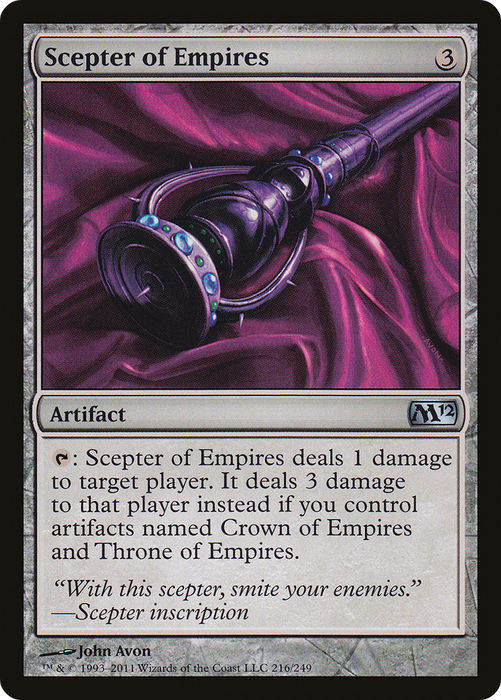 Scepter of Empires (M12-216) - uncommon