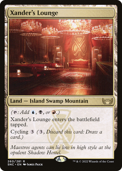 Xander's Lounge (SNC-260) - rare - Foil