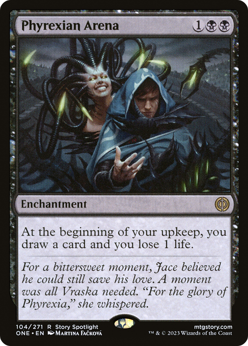 Phyrexian Arena (ONE-104) - rare - Foil