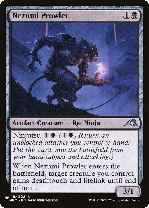 Nezumi Prowler (LIST-NEO-116) - uncommon
