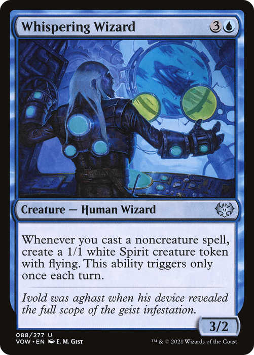 Whispering Wizard (VOW-088) - uncommon - Foil
