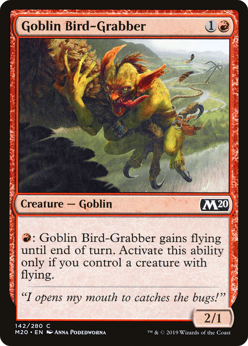 Goblin Bird-Grabber (M20-142) - common - Foil