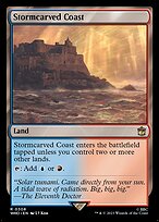 Stormcarved Coast (WHO-308) - rare - Foil