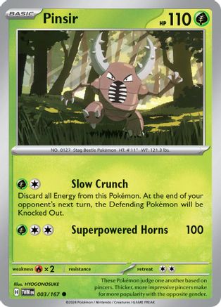 Pinsir (003/167) - STM  - Common