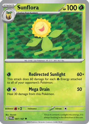 Sunflora (007/167) - STM  - Uncommon