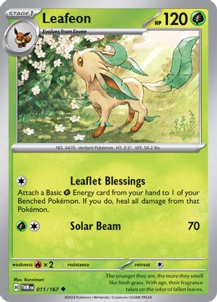 Leafeon (011/167) - STM  - Uncommon