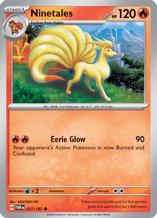 Ninetales (027/167) - STM  - Common