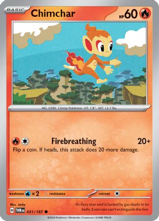 Chimchar (031/167) - STM  - Common