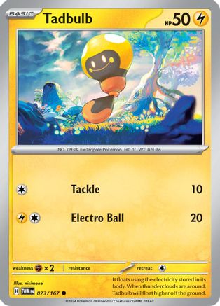 Tadbulb (073/167) - STM  - Common - Reverse Holofoil