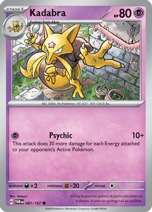 Kadabra (081/167) - STM  - Common