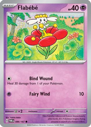 Flabebe (086/167) - STM  - Common - Reverse Holofoil