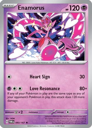 Enamorus (093/167) - STM  - Rare - Holofoil