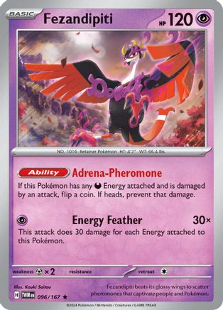 Fezandipiti (096/167) - STM  - Rare - Holofoil