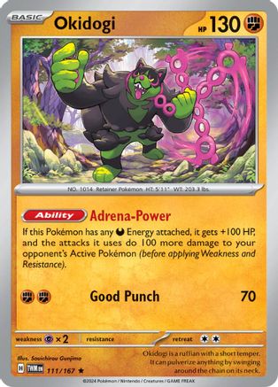 Okidogi (111/167) - STM  - Rare - Holofoil
